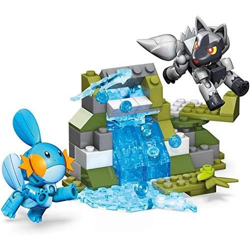 Mega Construx Pokemon Mudkip Vs. ขี้เซาน่า