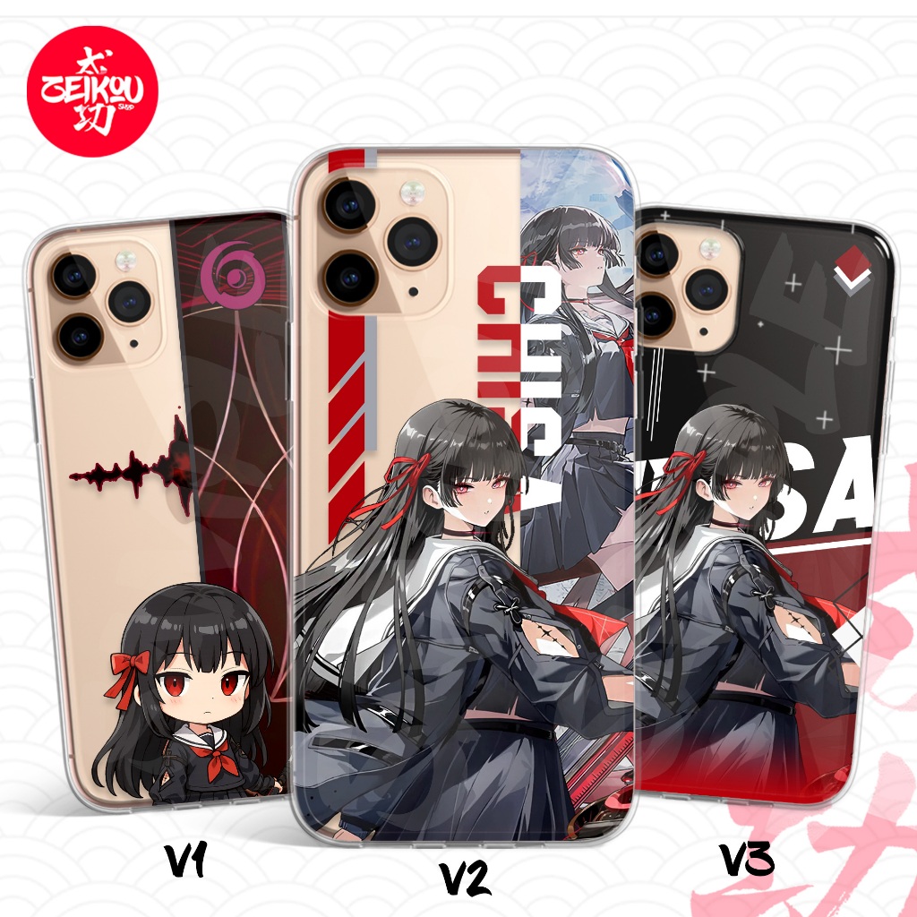 เคส HP Premium Wuthering Waves - คอลเลกชัน Chisa สําหรับโทรศัพท์ Iphone และ Android ทุกประเภท