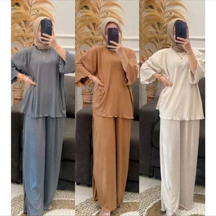 PREMIUM KNIT SET/WOMENS KNIT SET/ชุดผู้หญิง/ชุดเดี่ยวหล่อ
