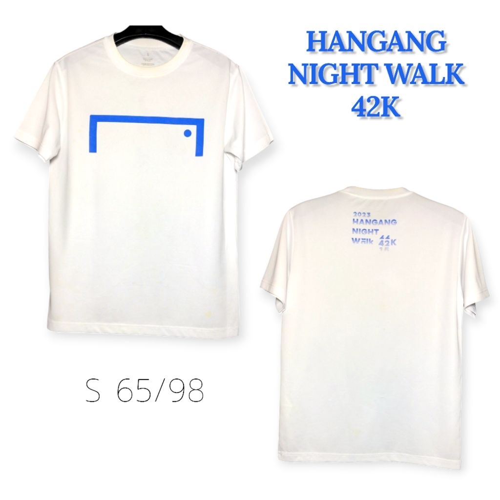 Goal HANG Night Walk 42K Korean Sports Festival Jersey Running Walking คอลเลกชันหายาก