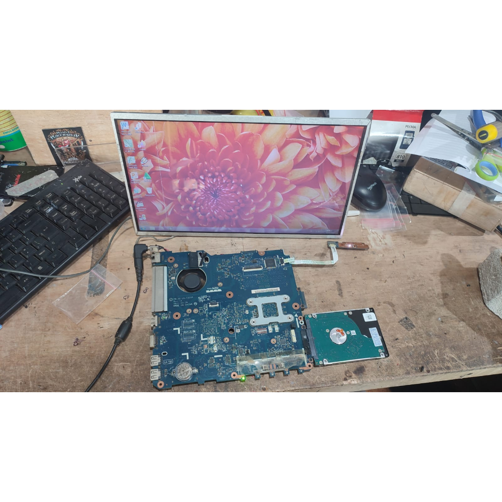 ET24 MB-AS-2 MOTHERBOARD MOBO LAPTOP ASUS X43U LA-7321P REV : 1A