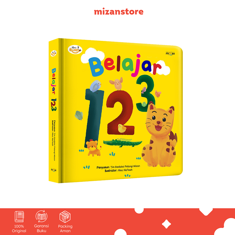 [Mizan] Kumi Series: Learn 123 (Boardbook)