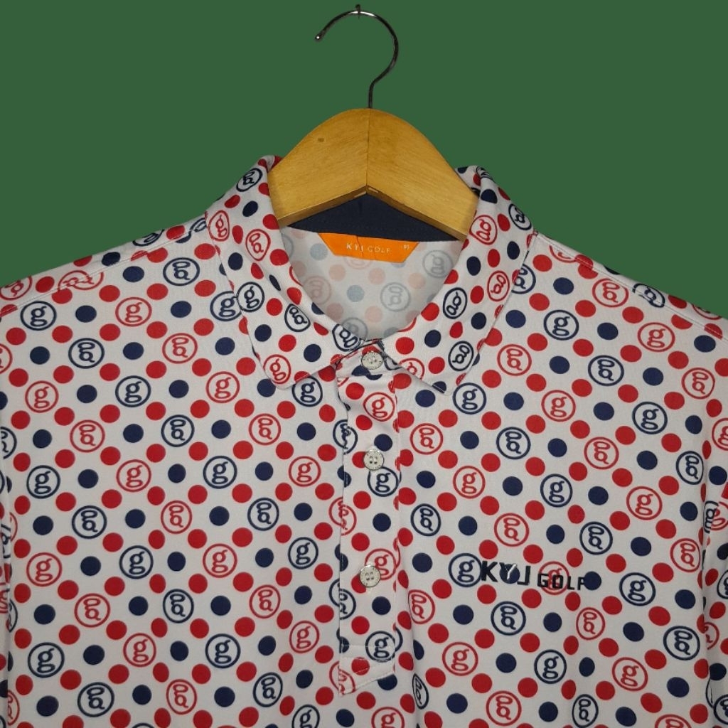 KYJ GOLF เสื้อยืดกีฬาคอปกผู้ชาย เสื้อกีฬาผู้ชาย