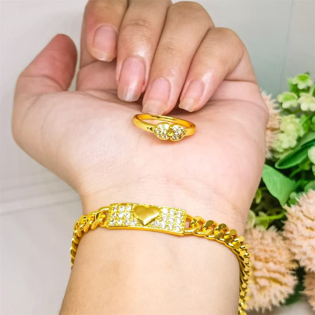 ฟรีจานทอง 24K RING BRACELET DOES ไม่ยุติธรรม