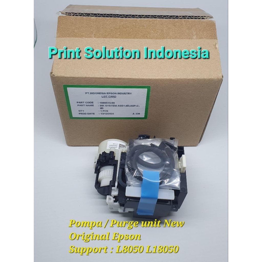 ปั๊ม / หน่วย Purge Epson L8050 L18050 ใหม่ Original L-8050 L-18050 ระบบหมึก L8050 L18050