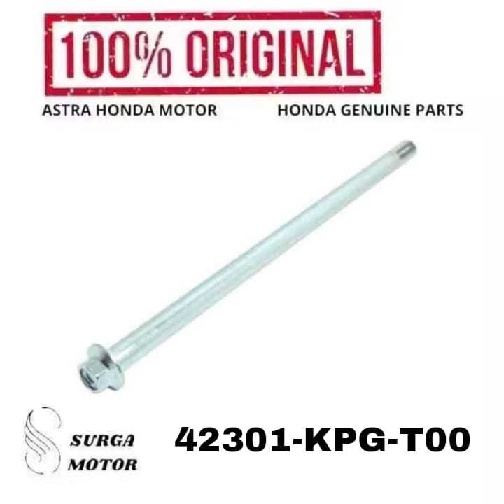 เพลาด้านหลังสําหรับ Honda Supra X Blade 125 FI 42301KPGT00 42301-KPG-T00 เพลา RR ล้อเดิม Honda AM HG