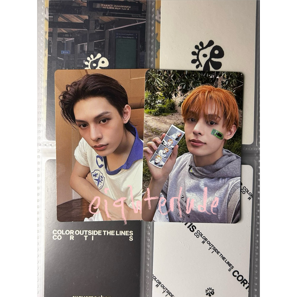 [READY] PHOTOCARD JAMES CORTIS SCENE 2 & WEVERSE B