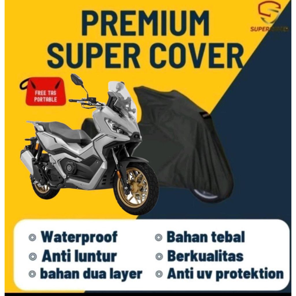 ผ้าคลุมรถมอเตอร์ไซค์ระดับพรีเมียม Wmoto XDV 180 evo ฝาครอบซุปเปอร์หนาป้องกันรังสียูวีกรงเล็บป้องกันแ