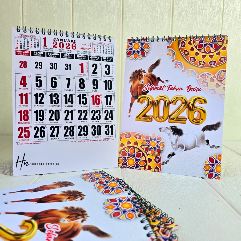 2026 VERTICAL KM-12 WORK DESK CALENDAR LATEST YEAR 2026