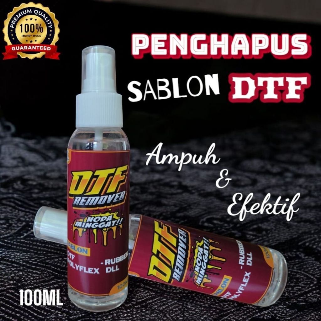 DTF REMOVER VERY AMPU SCREEN PRINTING REMOVER 100 ML