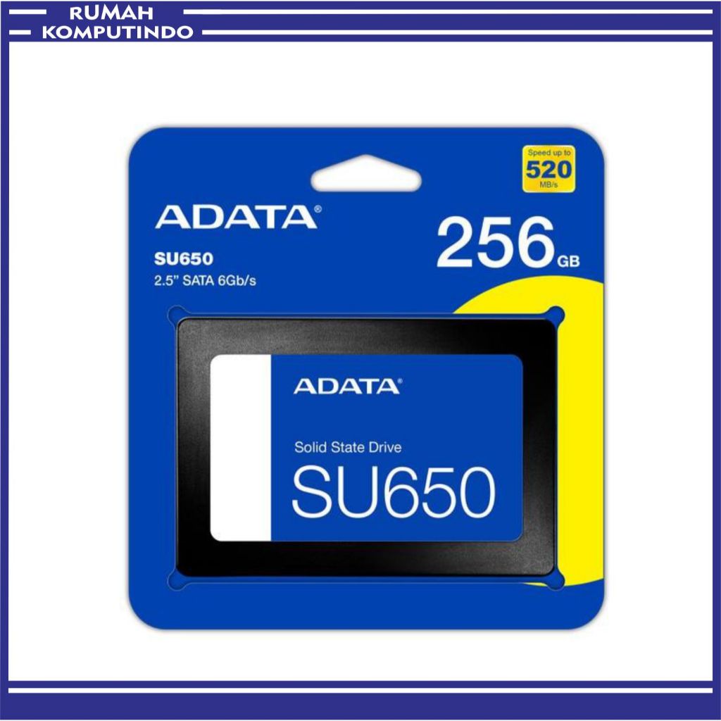 SSD ADATA 256GB SU650 SATA SSD อย่างเป็นทางการ