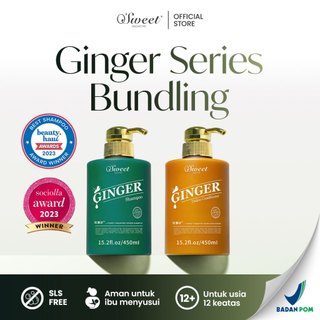 Osweet Singapore | Shampo Ginger Series | Shampoo Anti rontok | Shampoo Rambut Berminyak