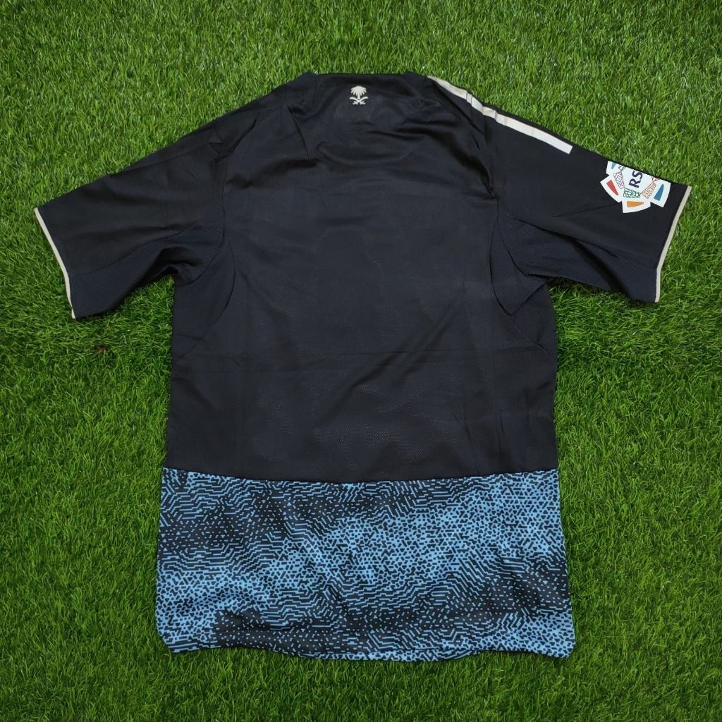 PLAYER ISSUE AL NASSR AWAY FOOTBALL JERSEY FULL PATCH ใหม่ 2025 2026 คุณภาพดีที่สุด