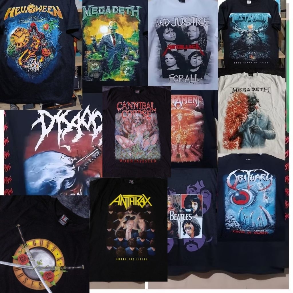 เสื้อยืดวง DISGRGEUS/BLACK LABEL SOCIETY