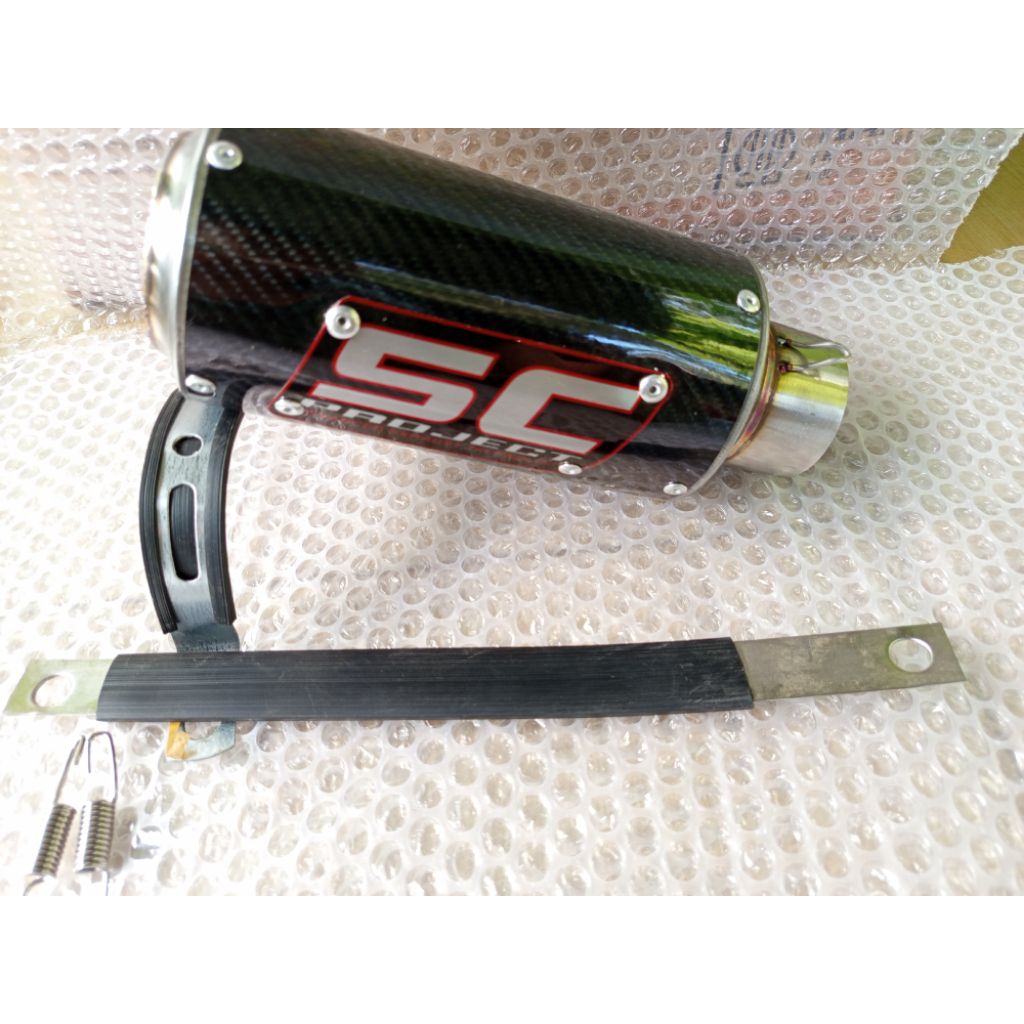 SC PROJECT คาร์บอน EXHAUST SLINCER