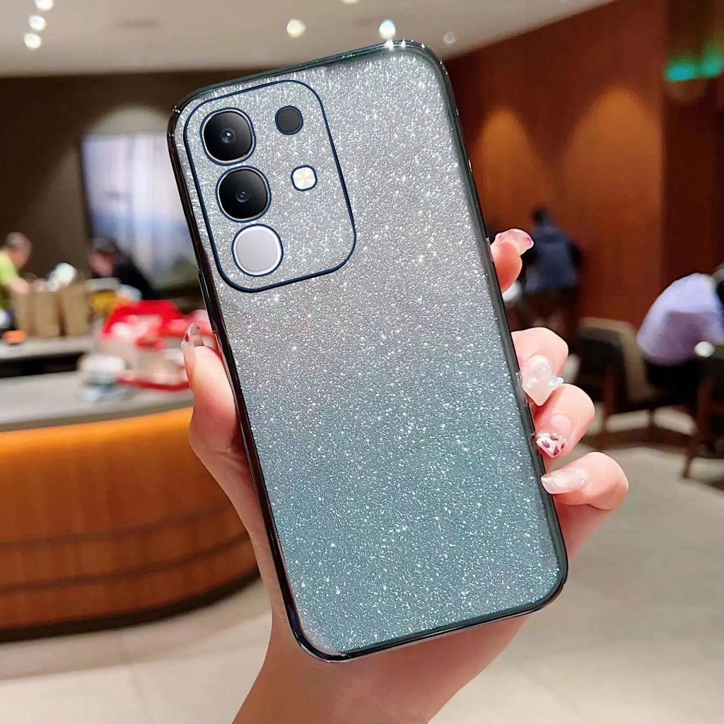เคสนิ่มสําหรับ Vivo Y29 4G Casing Luxury Glitter Premium