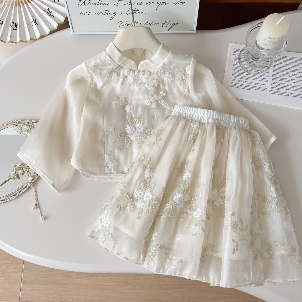 ชุดกี่เพ้าเด็กผู้หญิง ชุดตรุษจีน CNY MEVI