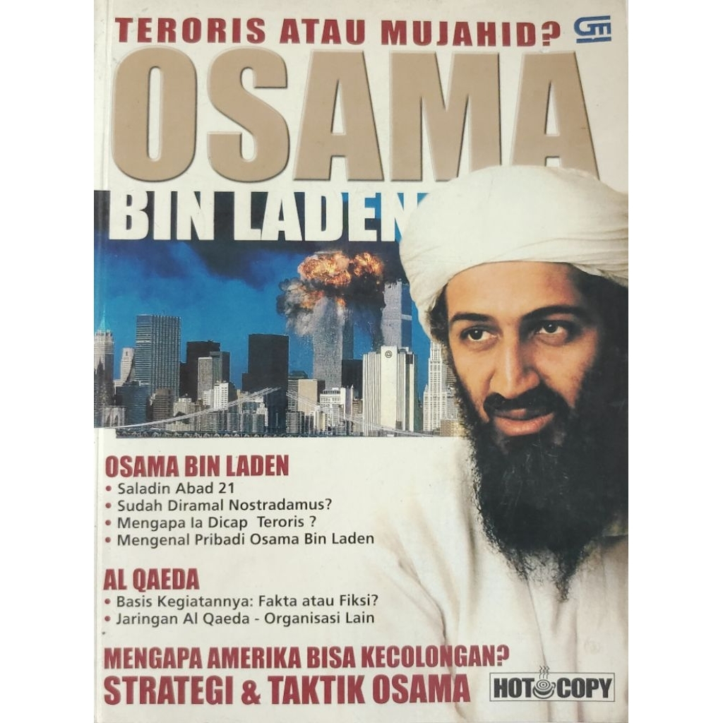 หนังสือ OSAMA BIN LADEN ที่ใช้แล้วต้นฉบับ