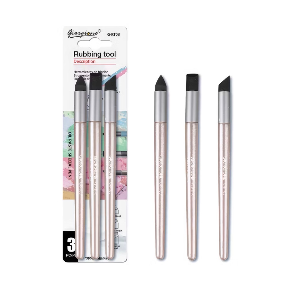 Giorgione Sketch / Oil Pastel Rubbing Pen Set