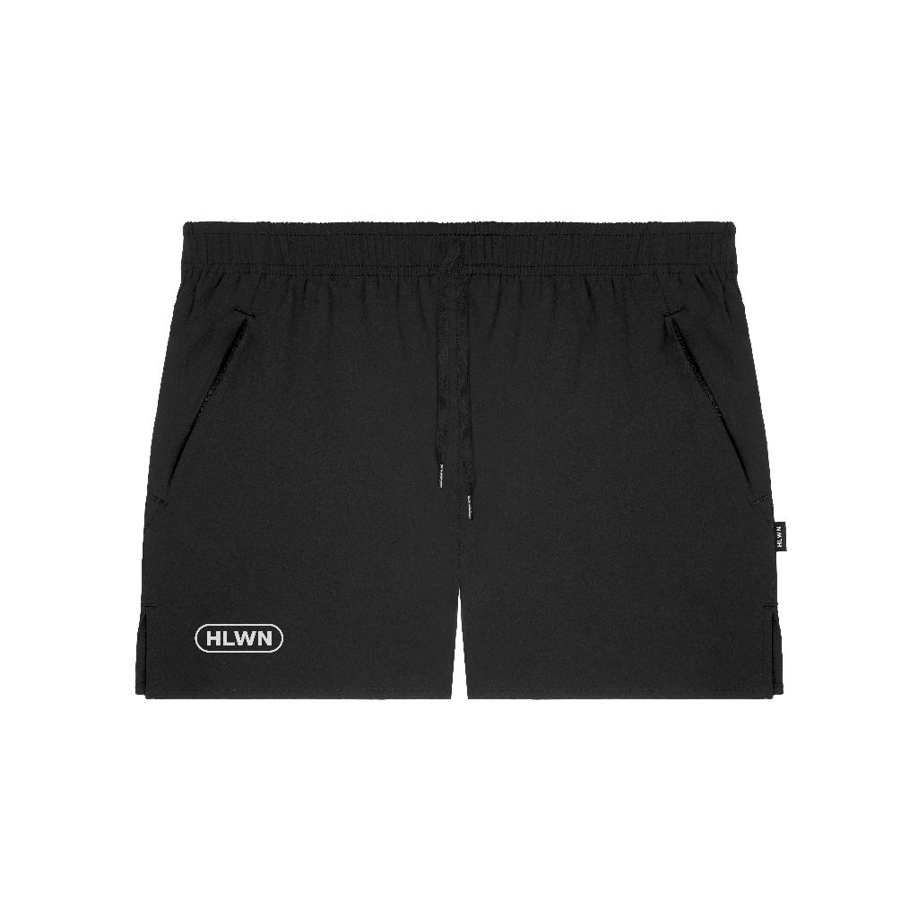 HLWN Running Unisex สั้น สีดํา - Foresta