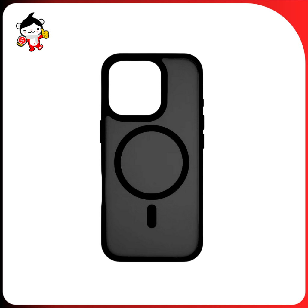 ซิลิโคน Magsafe สีดํา Doff Iphone 16 Iphone 16 Pro Iphone 16 Pro Max Iphone 16E Iphone 17 Iphone 17 