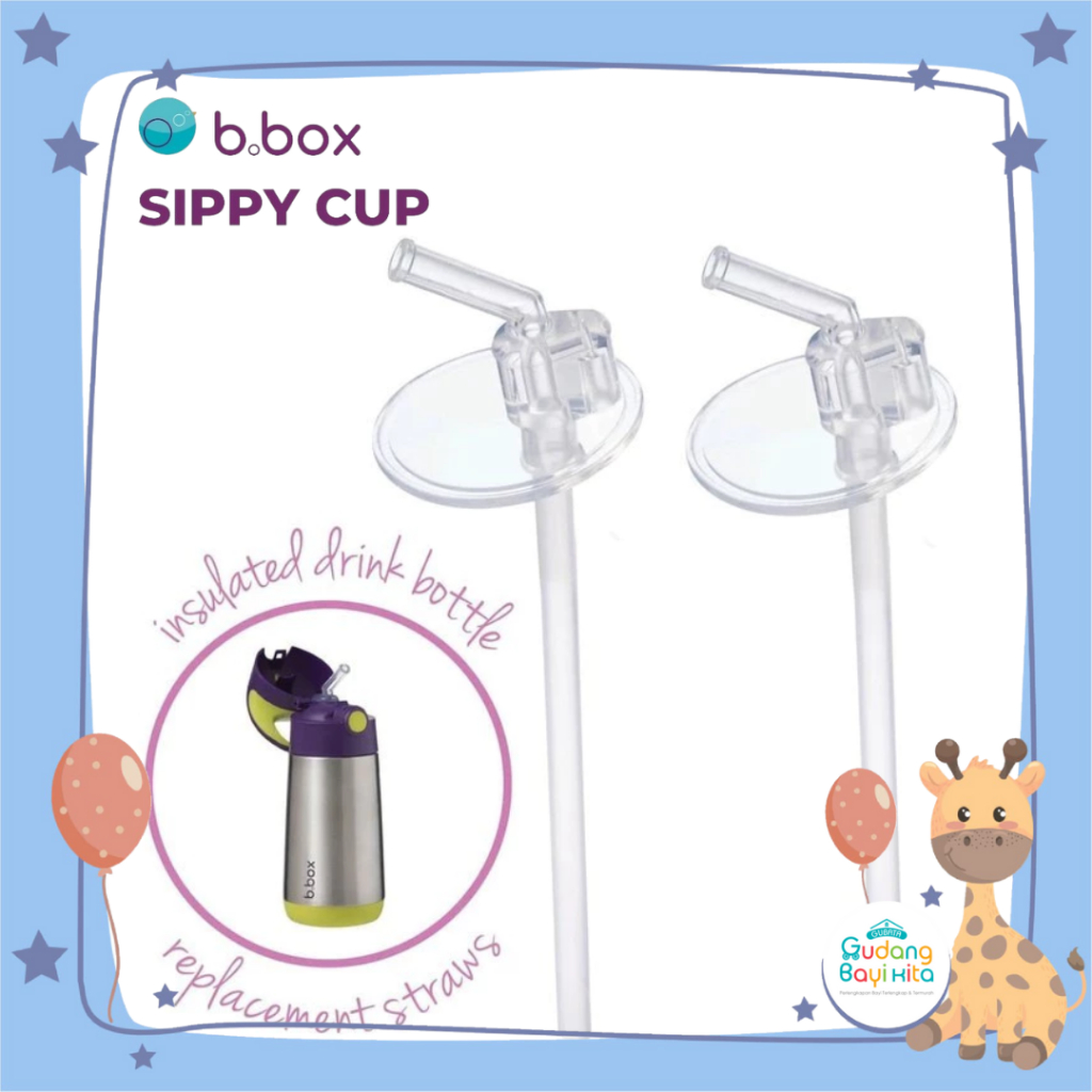 Bbox Insulated Drink Bottle Replacement Straw - หลอดเด็ก