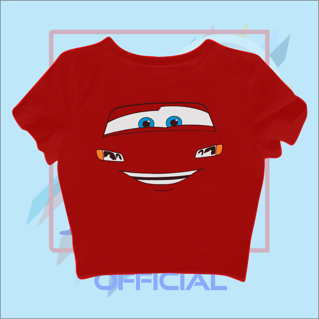 MCQUEEN เสื้อครอปรถยนต์ | เบบี้ที | MCQUEEN FACE CROP TEE | GRUNGE GRUNGE GRUNGE GRUNGE GRUNGE GRUNG