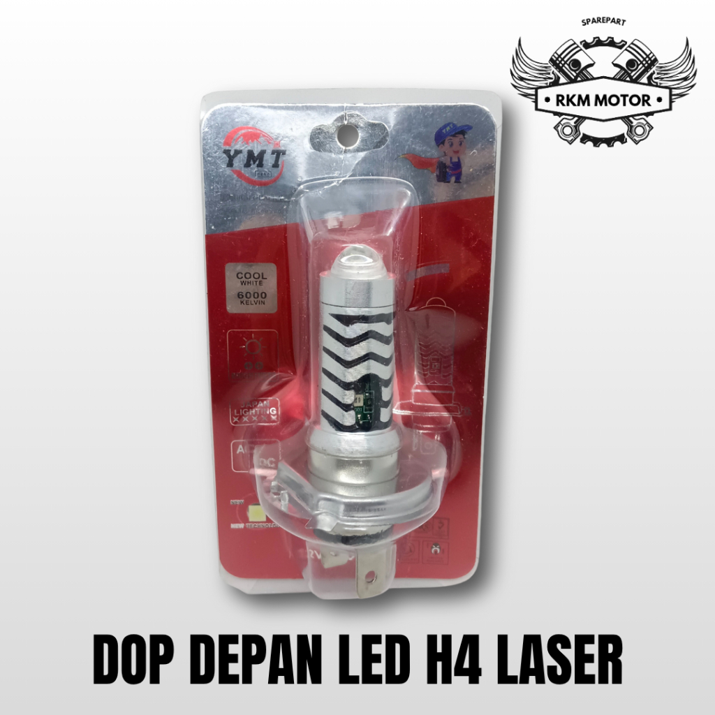 หลอดไฟหน้า LED เลเซอร์ Yamamoto H4 - ไฟหน้า LED เลเซอร์ Yamamoto H4