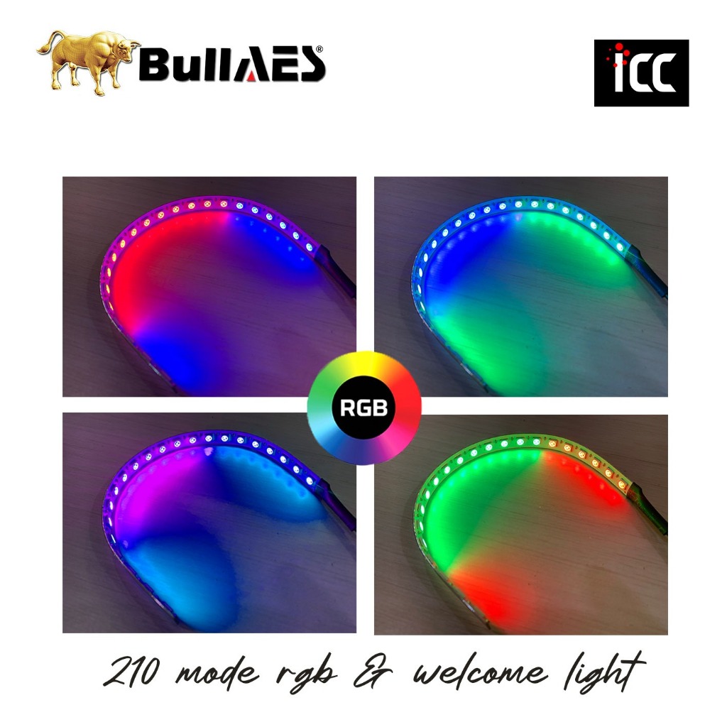 Devil eye RGB 360 Samba RGB Demon Eye RGB APP Android IOS ICC ยี่ห้อ