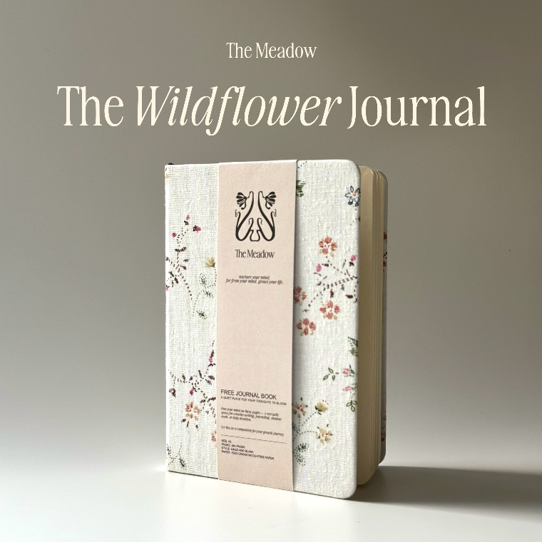 THE MEADOW - ดอกไม้ป่า Journal B6 ปกพรีเมี่ยม กระดาษคุณภาพสูง
