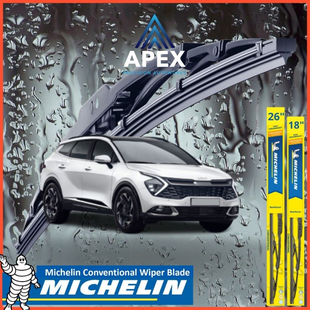 MICHELIN RAINFORCE CONVENTIONAL WIPER สําหรับ KIA SPORTAGE (NQ5)