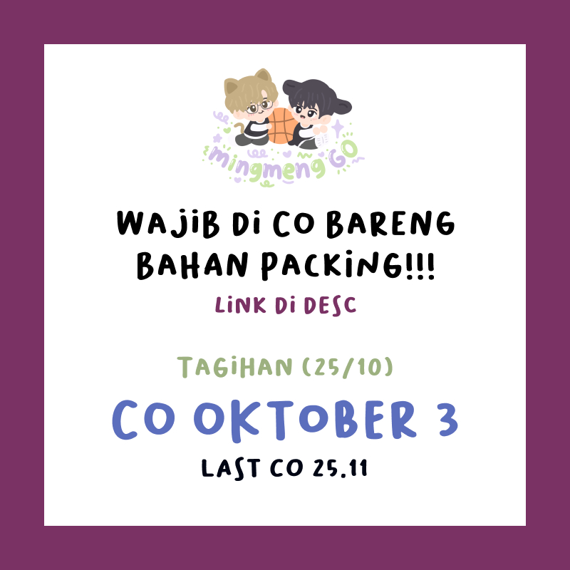 MINGMENG GO COUNT CO OCTOBER 3