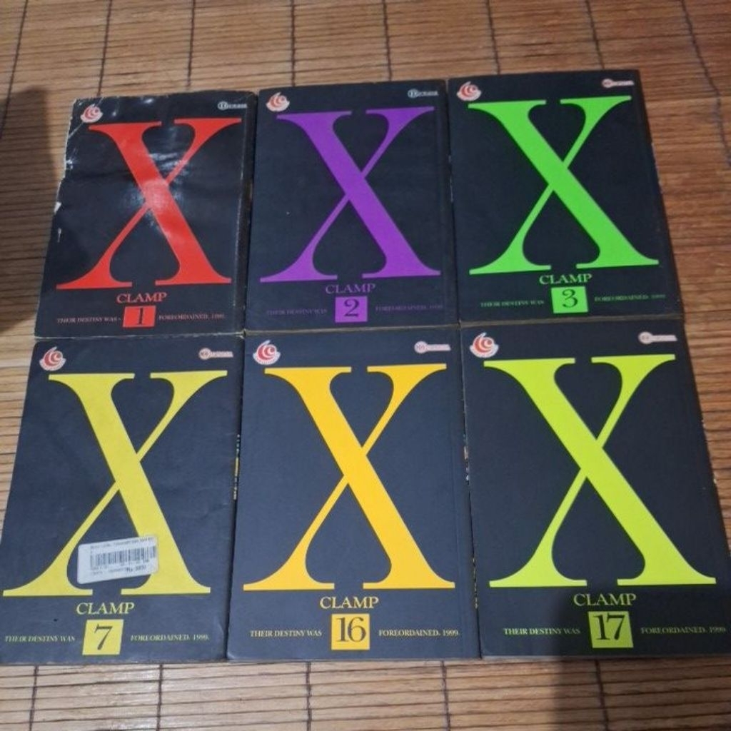 Comic X CLAMP Vol 1, 2, 3, 7 Extract [PRELOVED]