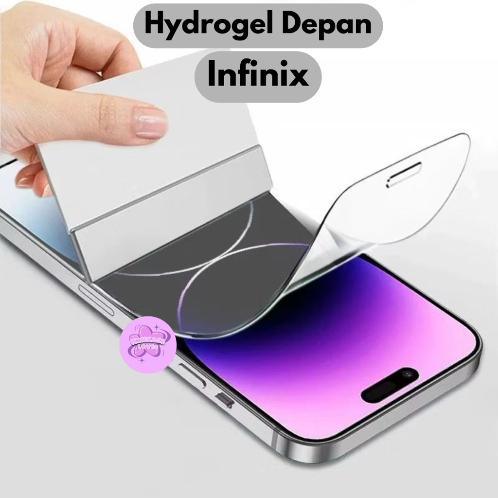 HYDROGEL SCREEN FRONT AUTO REPAIR สําหรับ INFINIX SMART 10 SMART 10 PLUS HOT 60i HOT 60 PRO HOT 60 P