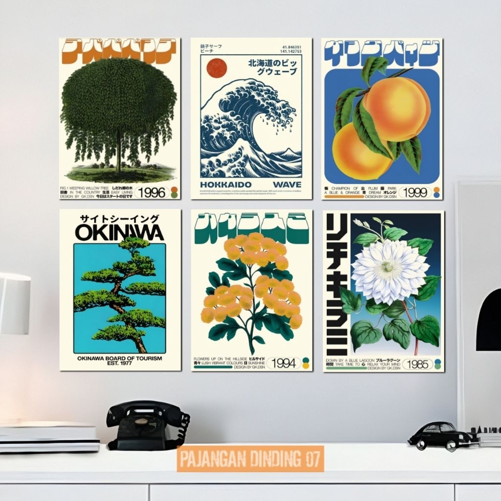 ความงามห้องนอนตกแต่งผนัง bauhaus japan okinawa Poster Display - ตกแต่งผนัง