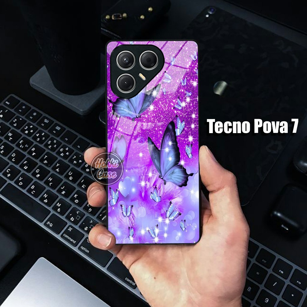 เคส HP Tecno Pova 7 - Tecno Pova 7 Glass Softcase - เคสโทรศัพท์ Tecno Pova 7 - Tecno Pova 7 Silicone