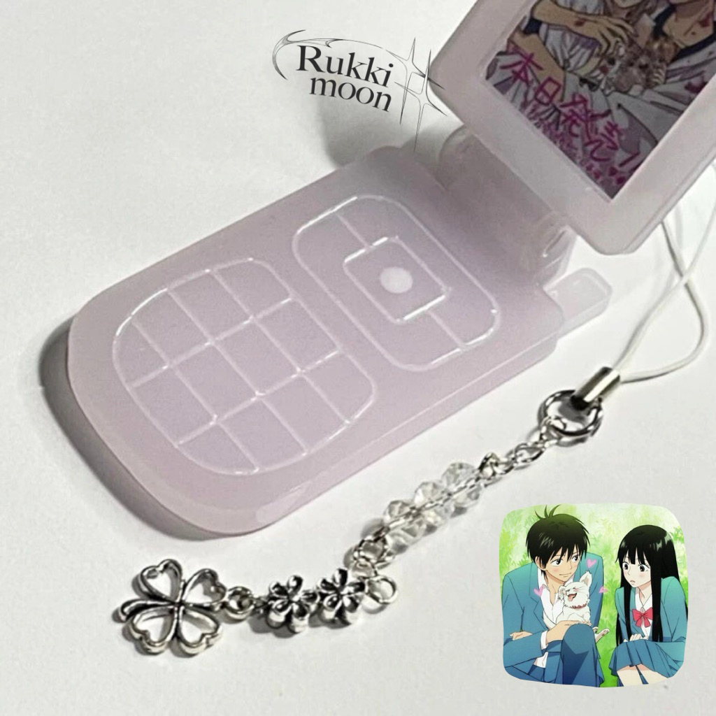 สายคล้องโทรศัพท์ Kimi ni todoke | เสน่ห์ | พวงกุญแจ | พวงกุญแจ | เกษยา | ซาวาโกะ