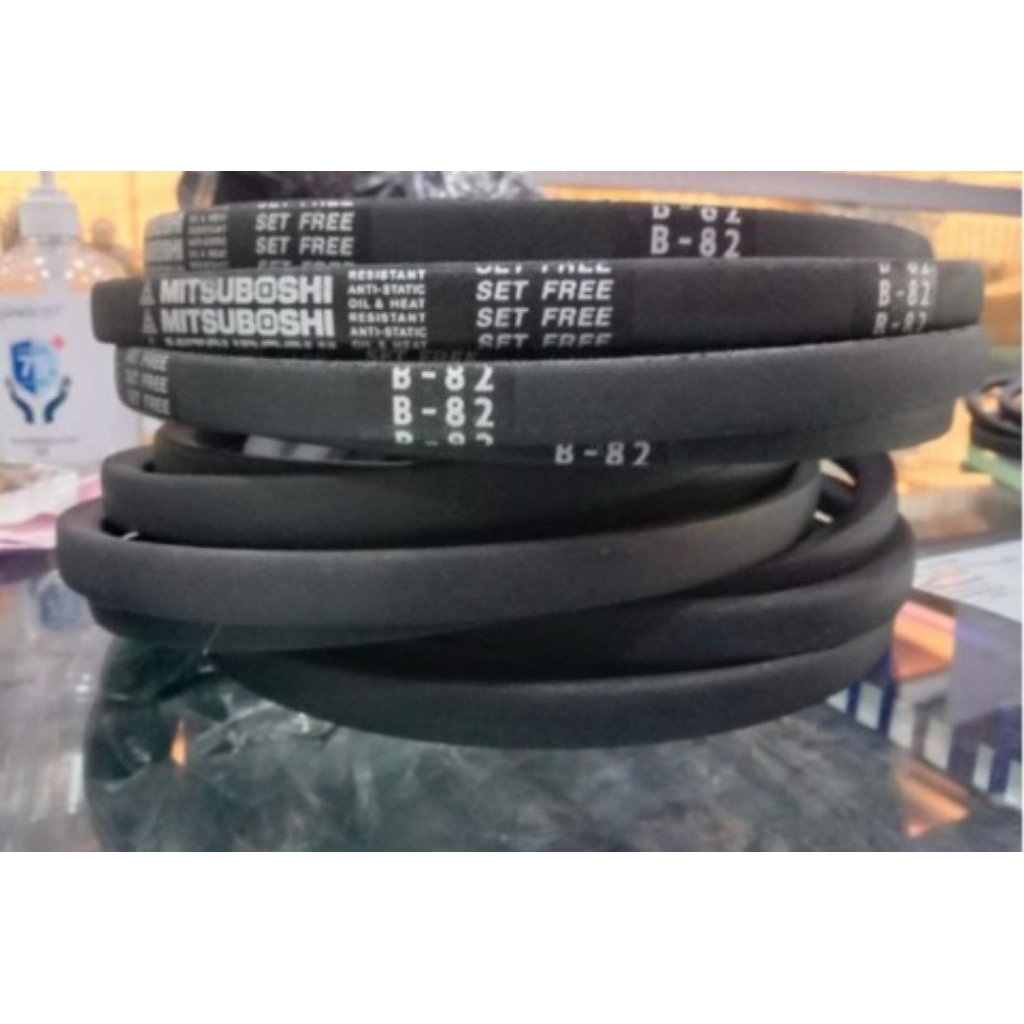 Mitsuboshi V-Belt B82 เข็มขัดพัดลมแบบคาดศีรษะ
