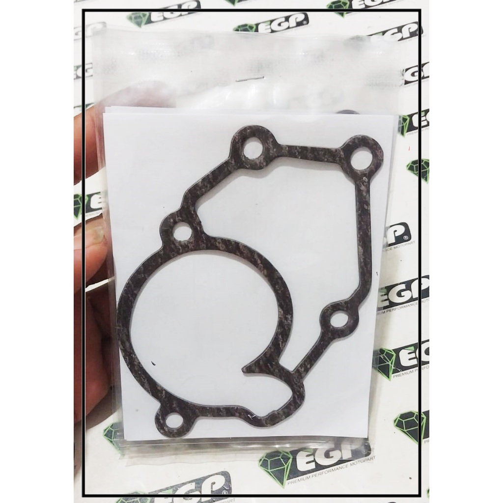 EGP 009 (2pc) ปะเก็นปั้มน้ํา (เกรด A Black) Old Vixion NVL R15 Xabre MX King, Jupiter Mx 135 (วัสดุก