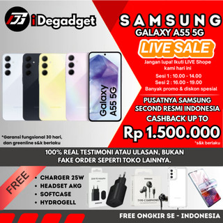 SEIN Samsung Galaxy A55 5G 12/256 8/256GB 128GB Second Fullset Original