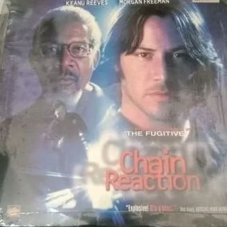 Original West Laserdisc Chain Reaction Feat Keanu Reeves
