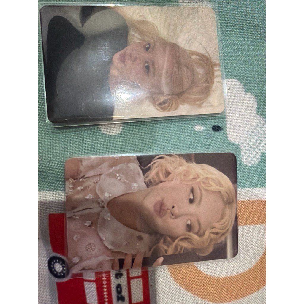 Photocard pc Rose Bp blackpink Pop up store Rosie 2025