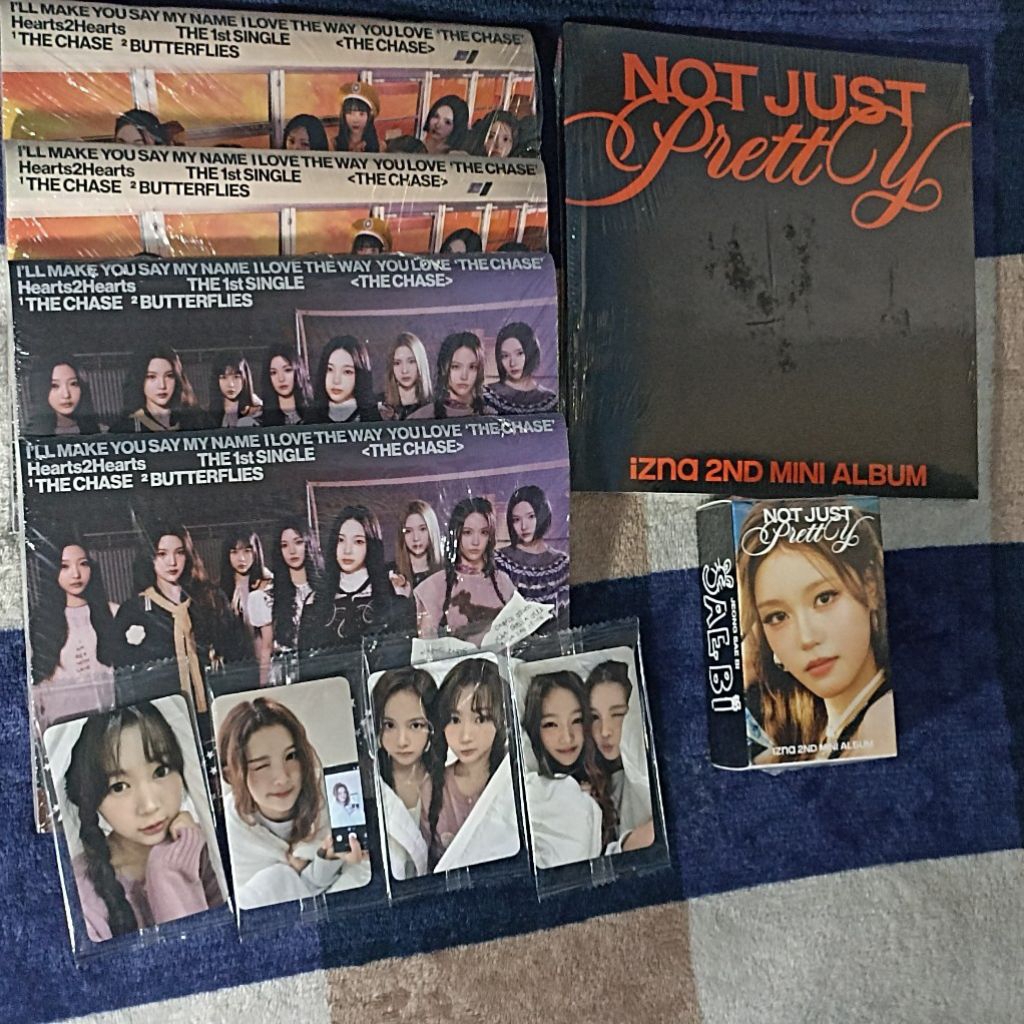 อัลบั้ม hearts2hearts the Chasing, pob LD h2h ktown, อัลบั้ม izna ไม่ใช่เพียง pretty photobook & อัล