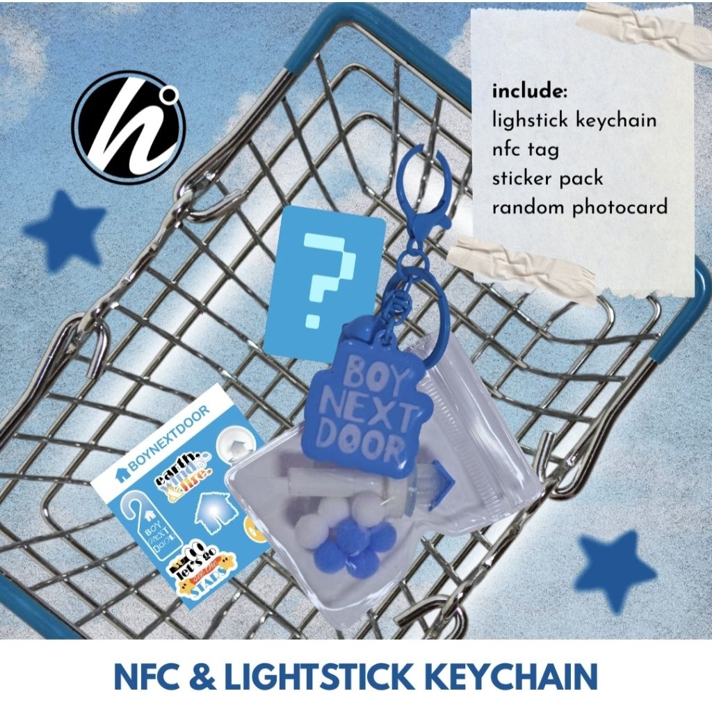BoyNextDoor พวงกุญแจ NFC Kpop- NFC แพ็คน่ารัก