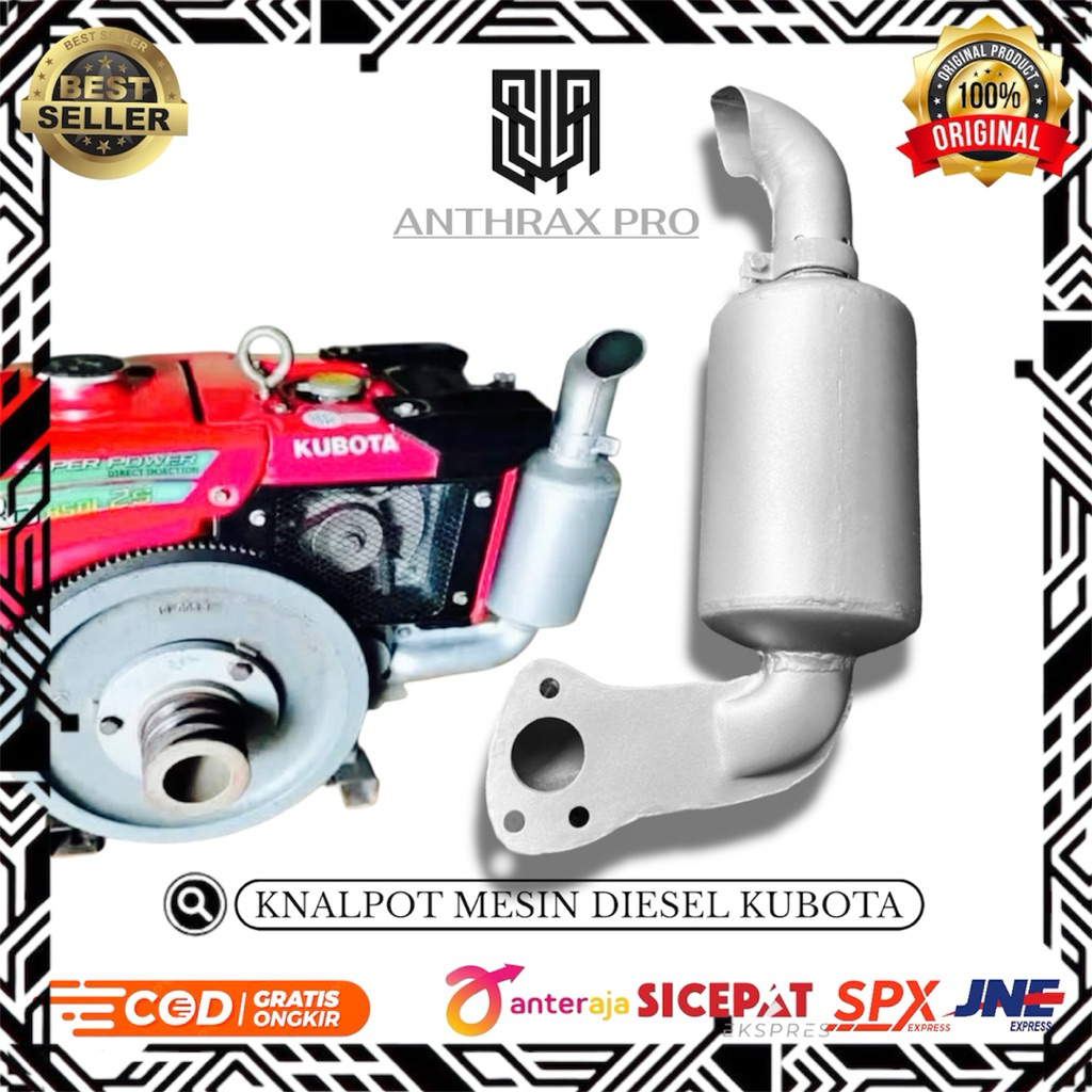 เชื่อถือได้ | Kubota ดีเซลท่อไอเสีย KND/RD65 RD75 RD85 RD90 RD100 RD110 RD150 DI/RD160 วัสดุหนาทนควา