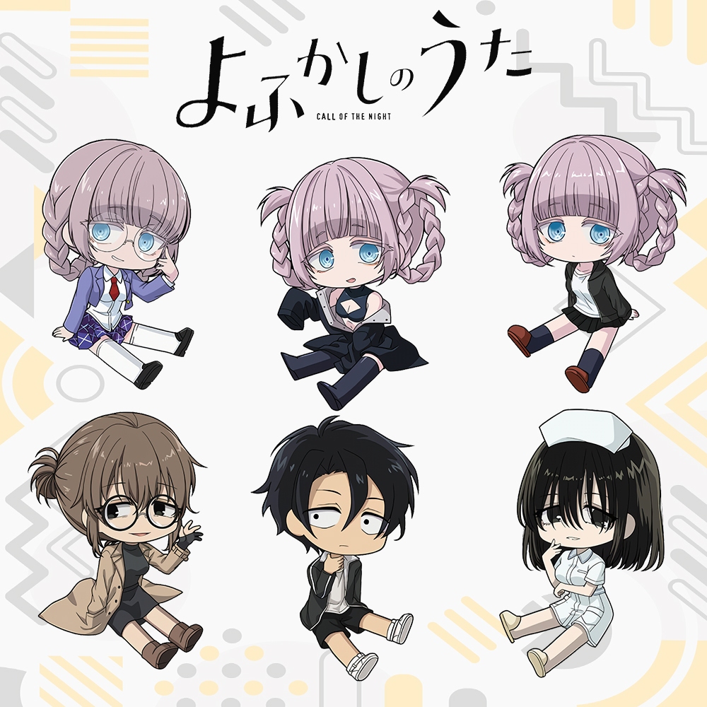 GANTUNGAN Yofukashi no Uta Keychain - Call of the Night Anime Keychain - พวงกุญแจอะคริลิค Nazuna
