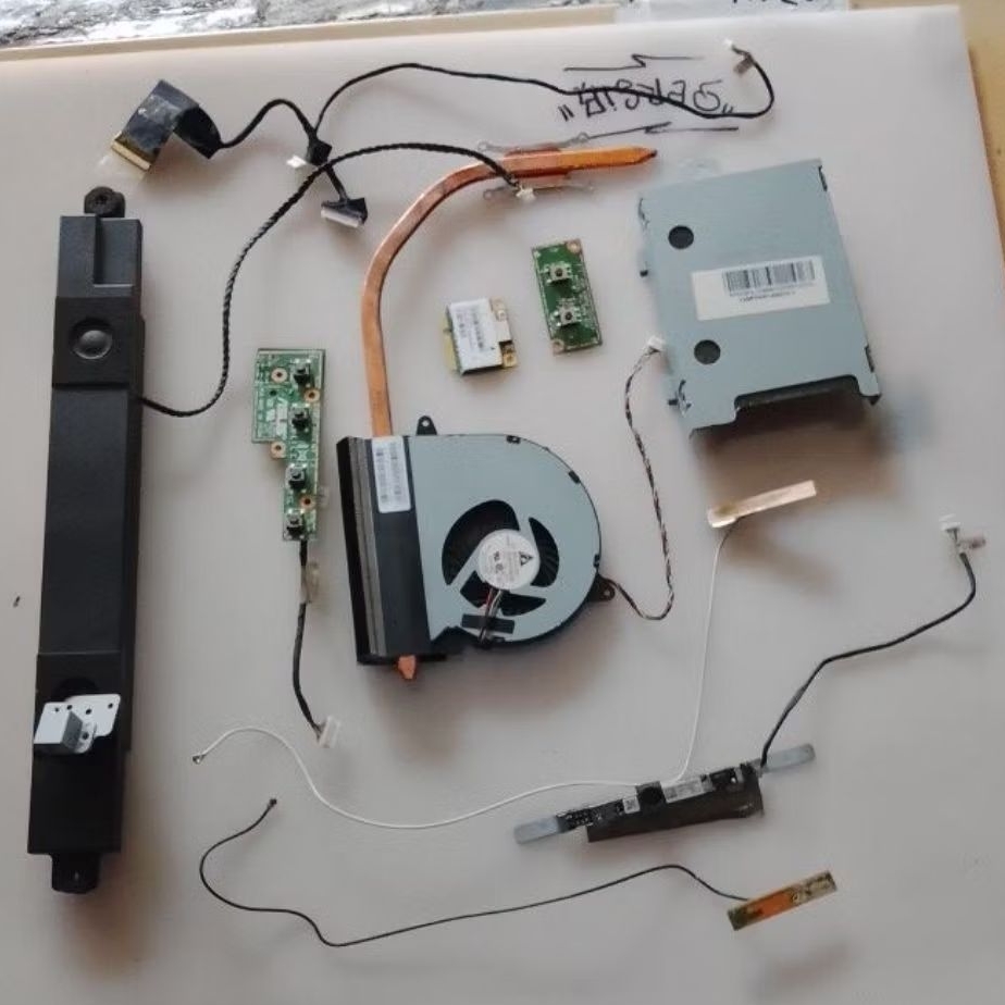 TOMBOL Part Asus all-in-one PC et1612L wifi card ลําโพงบานพับยืดหยุ่น lcd wifi card พัดลมเว็บแคมคลิก