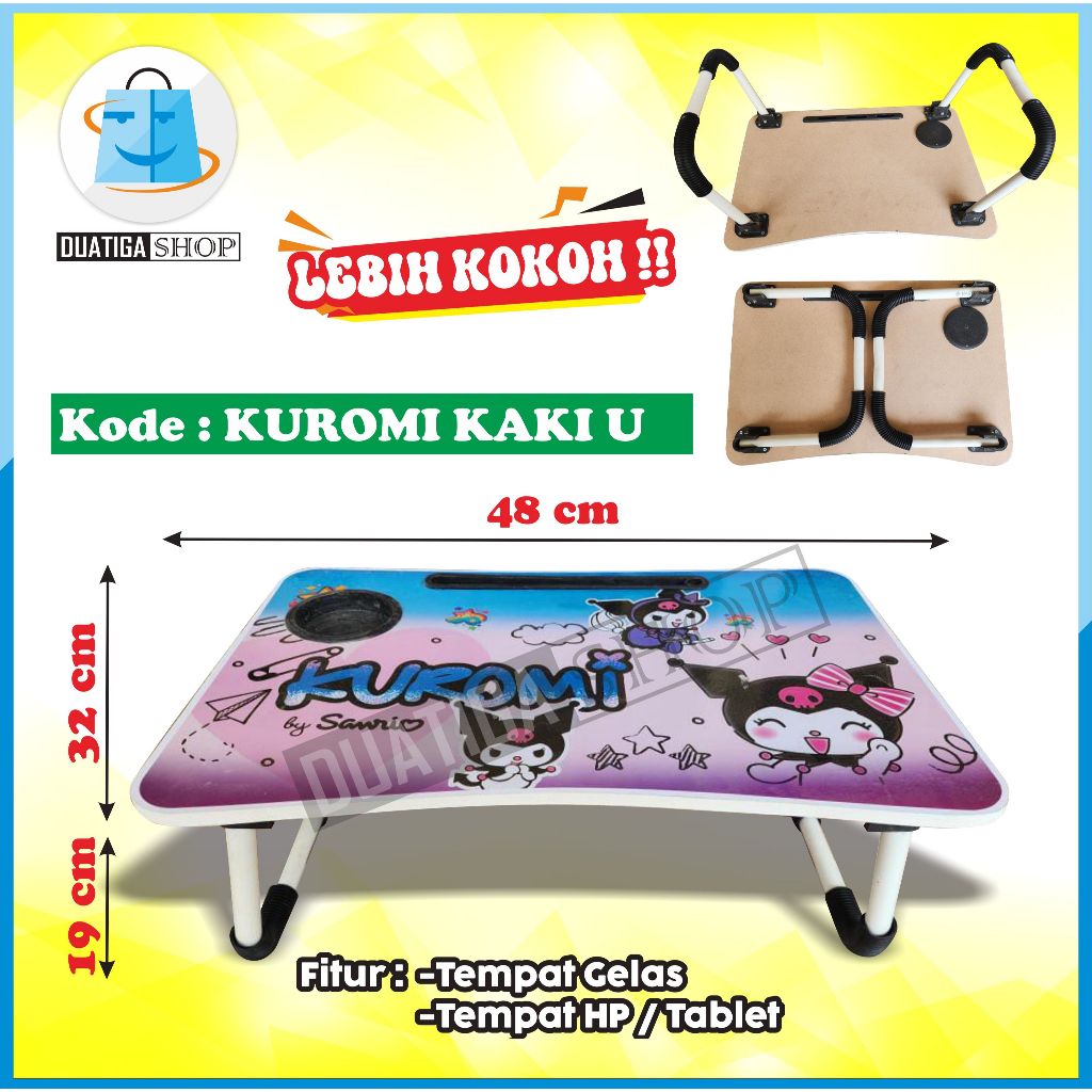 FOLDING STUDY TABLE / TABLE / CHILDRENS STUDY TABLEด้วย PUMPKIN & OTHER CHARACTERS