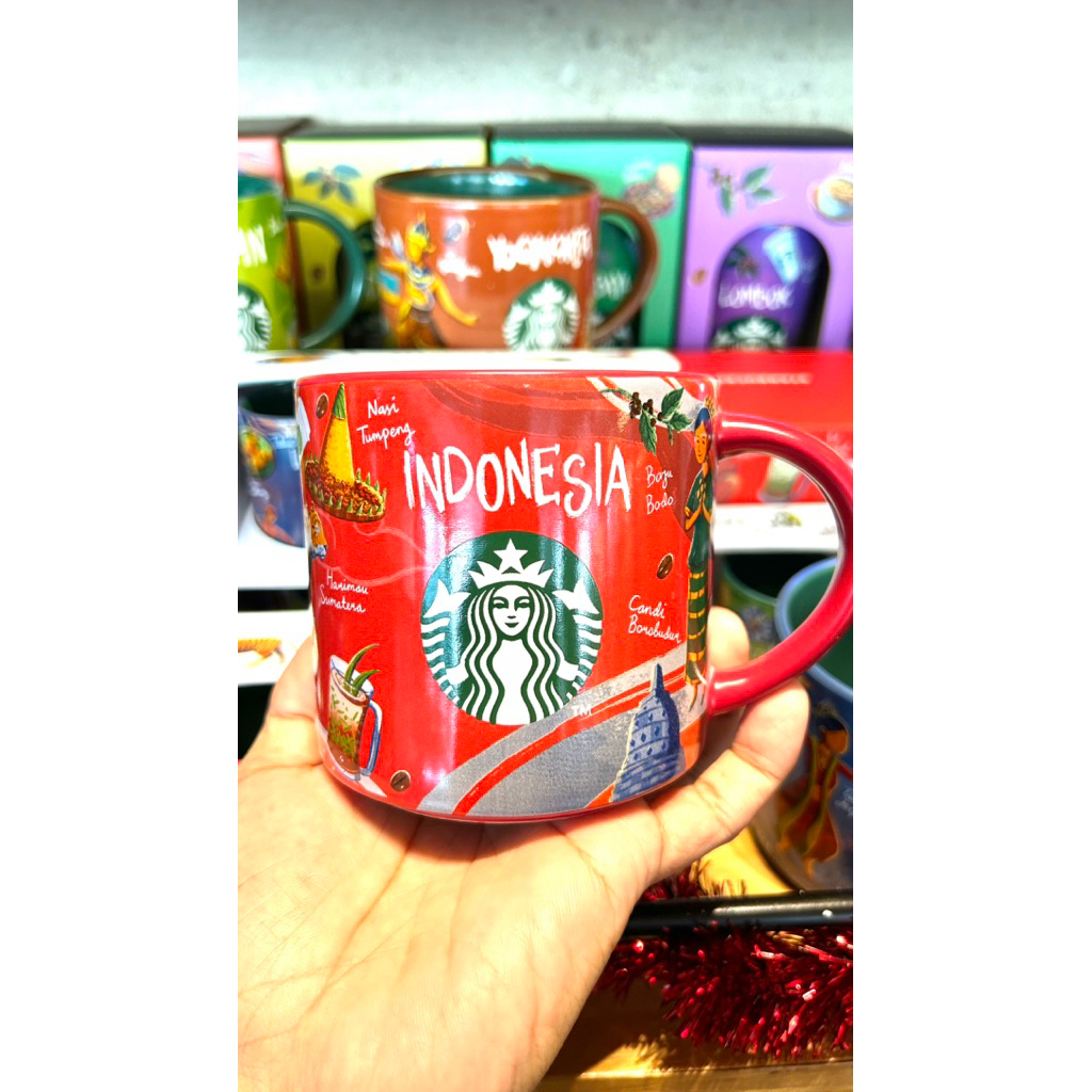 Starbucks Mug 16oz Series 2025 - อินโดนีเซีย