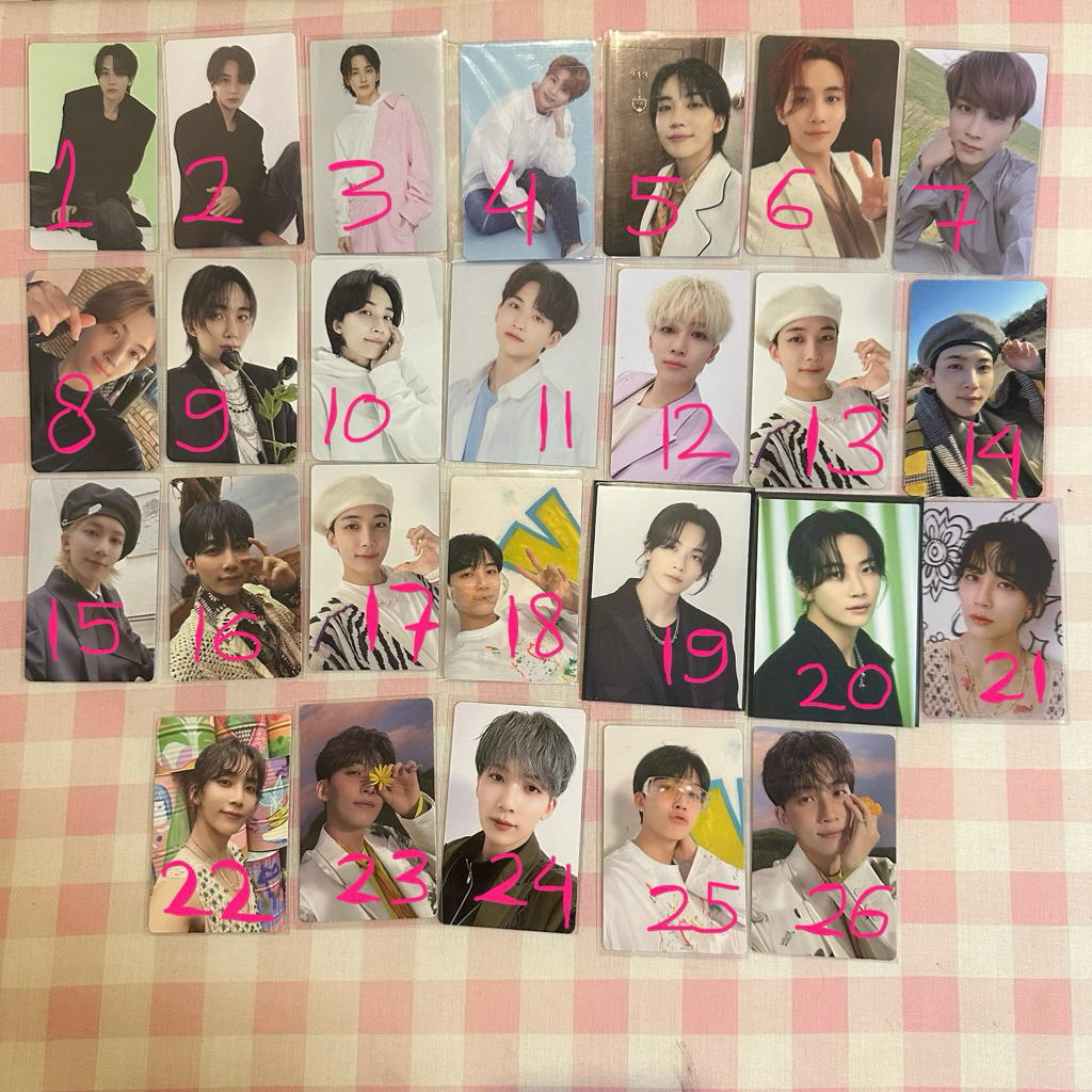 การ์ด Seventeen Jeonghan